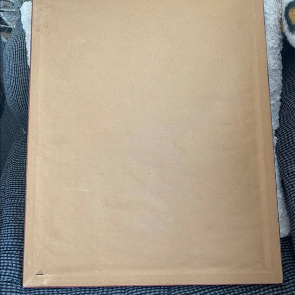 Oil painting you g girl reading her book to pet dog - Picture 2 of 2